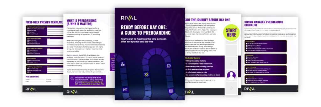 A Guide to Preboarding